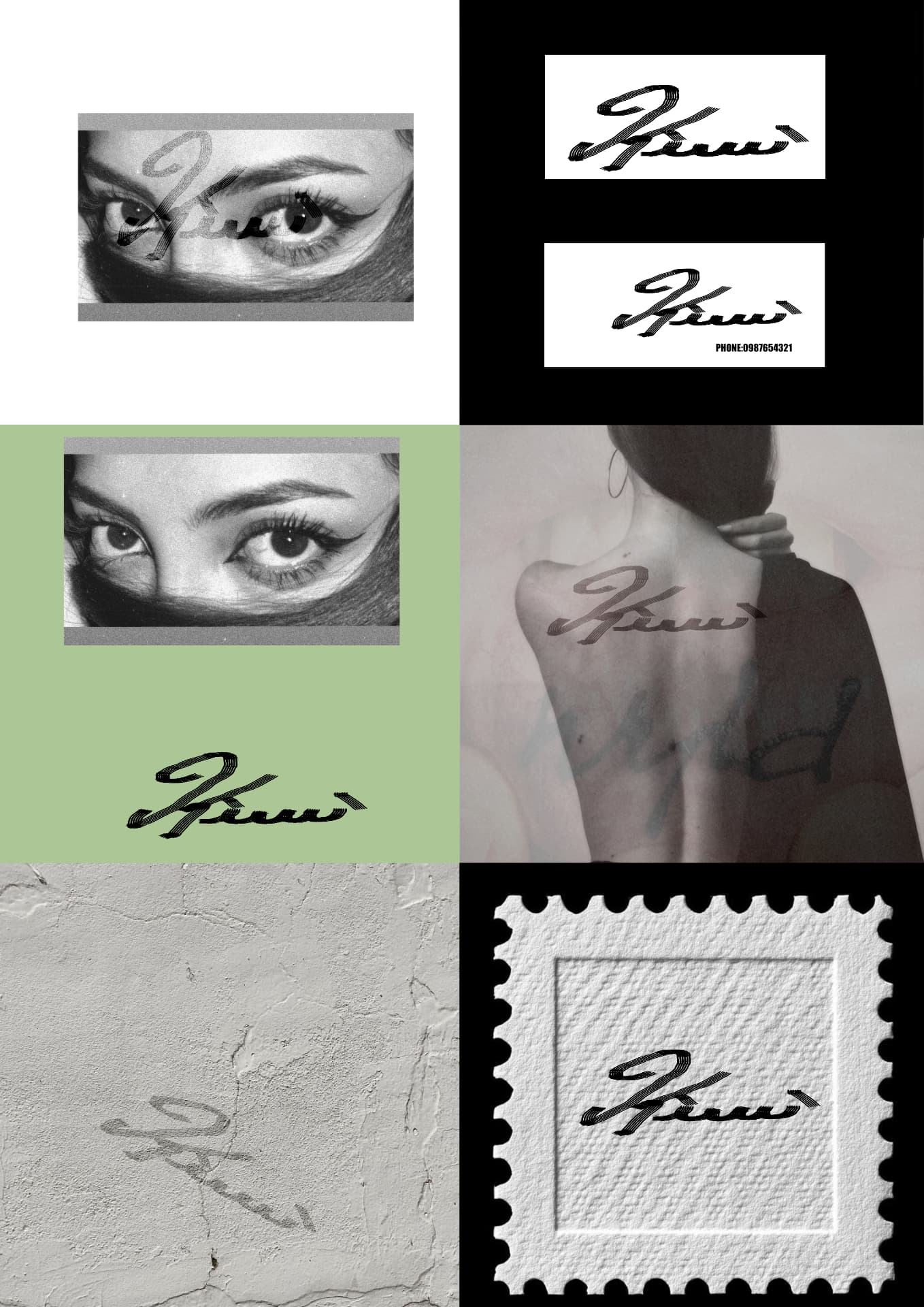 Kiwi personal brand identity